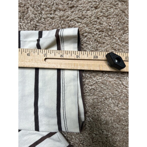 lululemon athletica Black and White Striped Polo Shirt - Picture 14 of 14